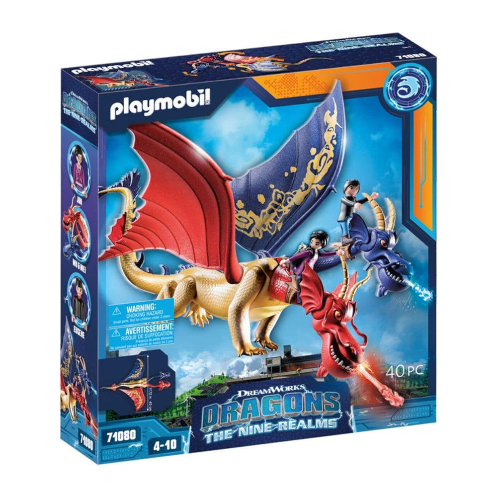 Playmobil - Dragons: The Nine Realms - Wu & Wei with Jun