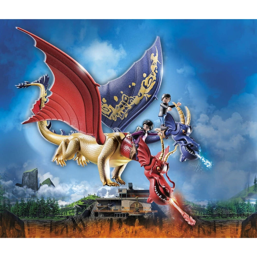 Playmobil - Dragons: The Nine Realms - Wu & Wei with Jun
