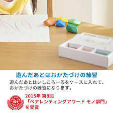 AOZORA Icicolour - 石ころる 石头造型蜡笔套装 - 9支装