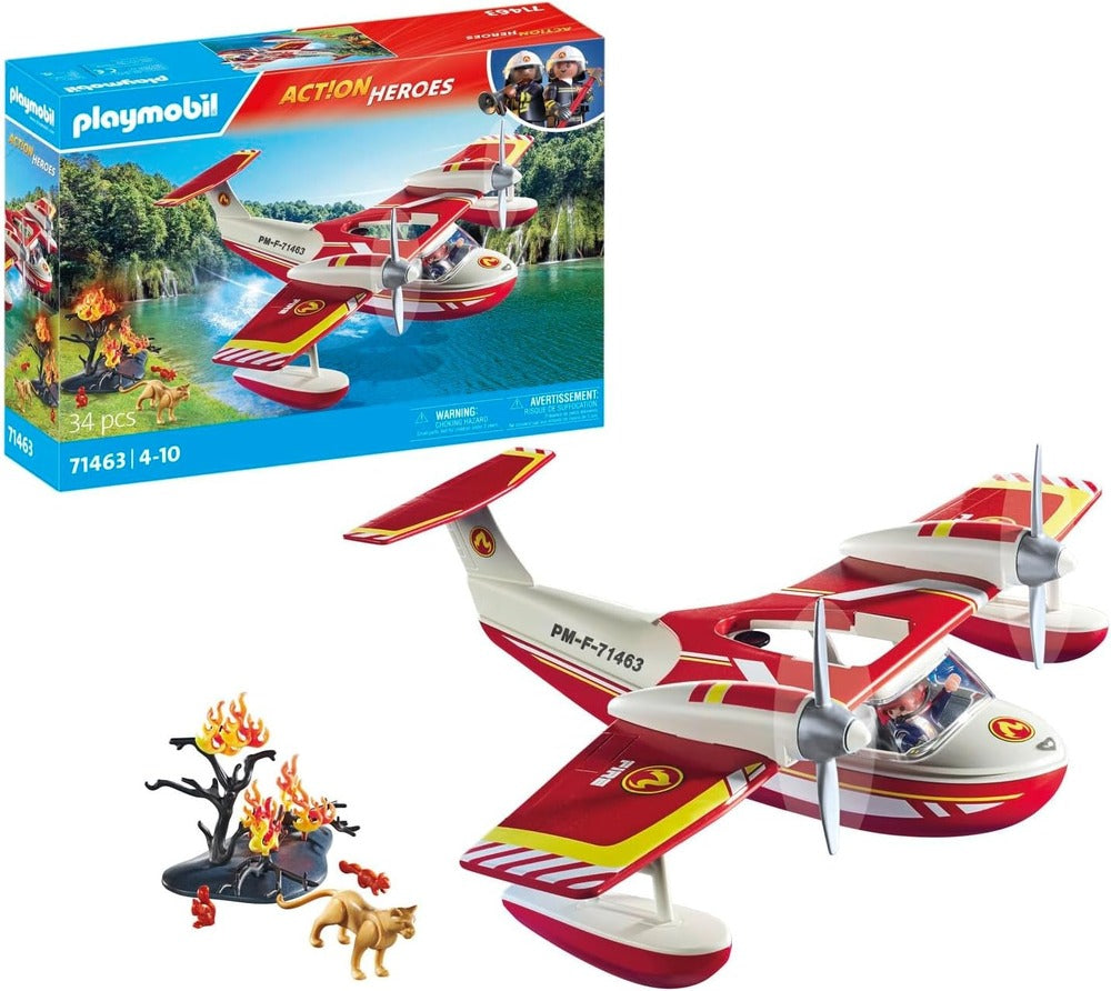 Playmobil - Firefighting plane with extinguishing function