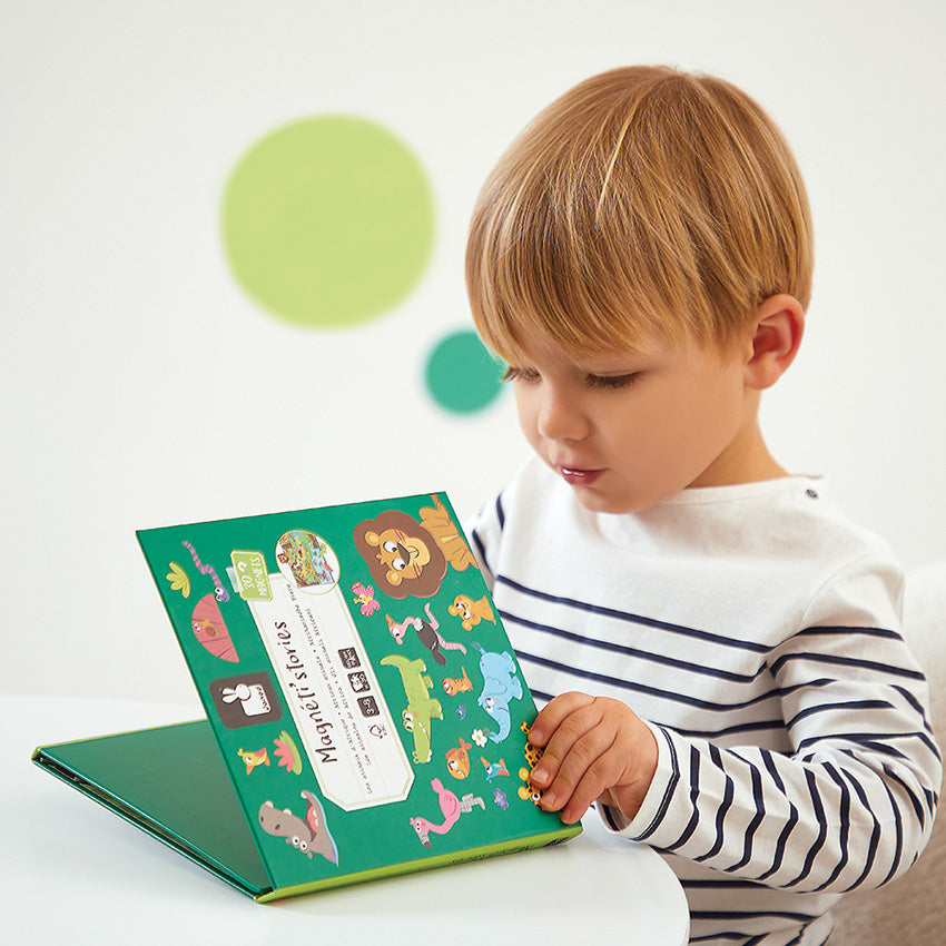 Janod -  野生动物磁力故事书