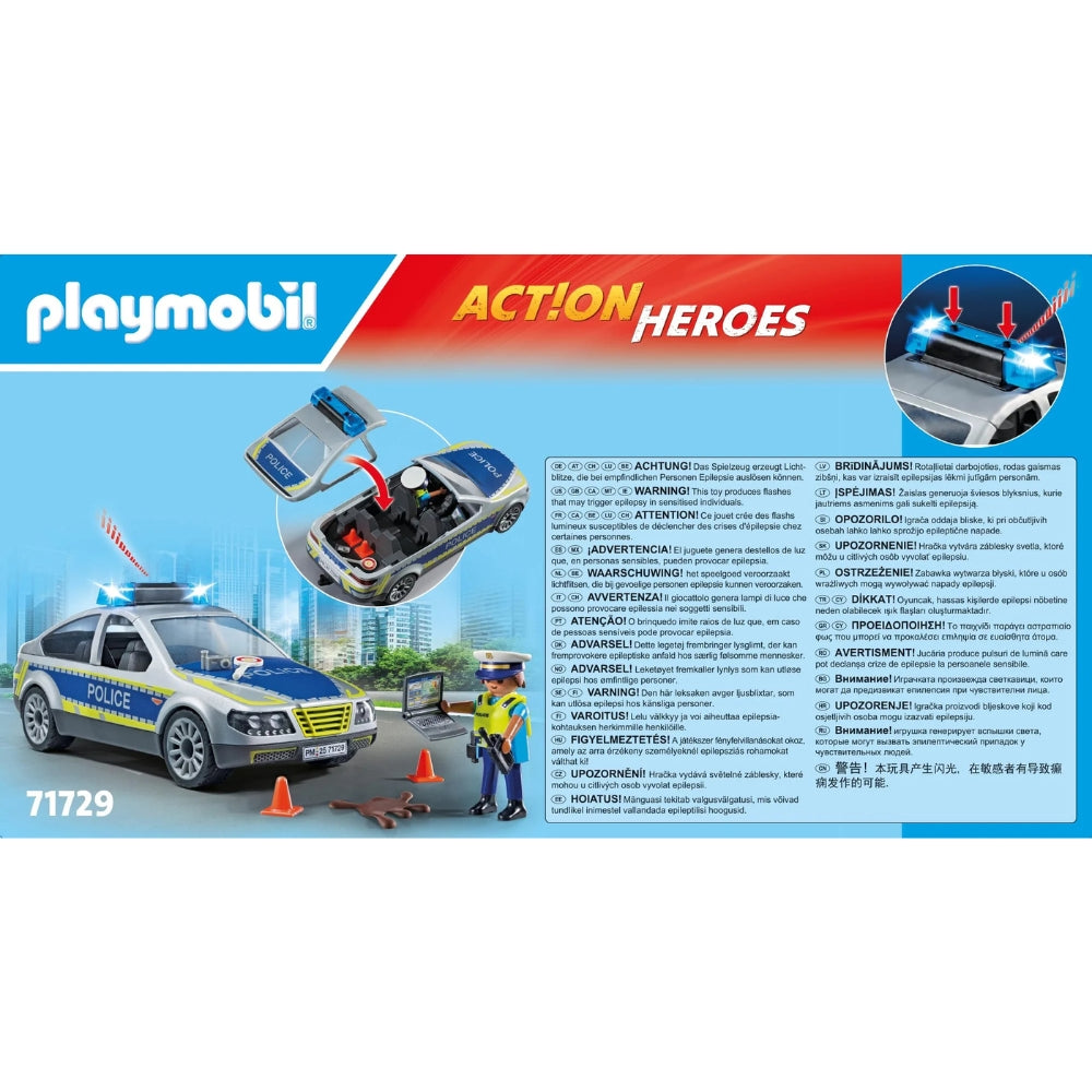 Playmobil - Police Patrol Car PMB71729