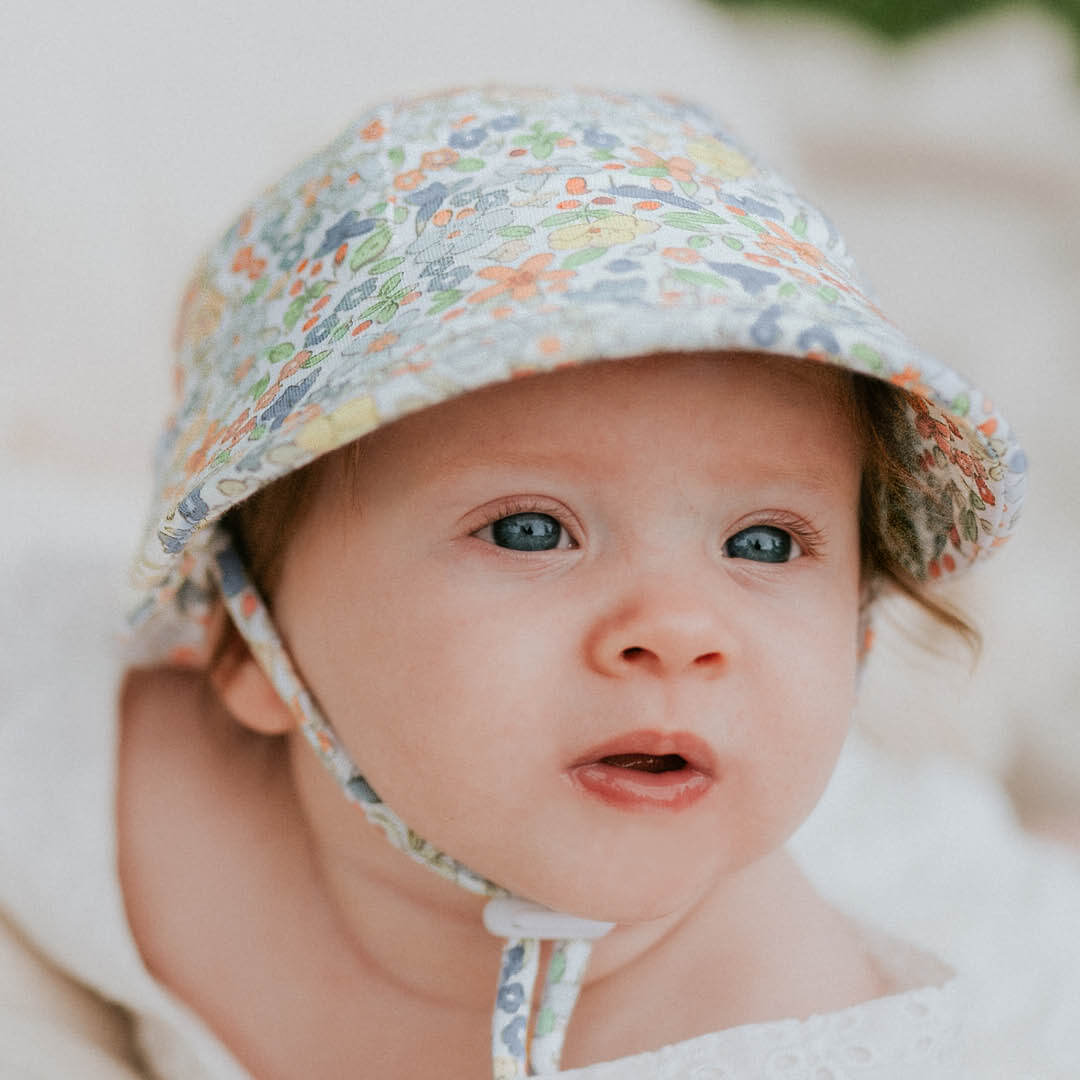 Bedhead Hats - （只有XL码）儿童军团防晒帽 - Bluebell (54cm | 3-6 years | XL)
