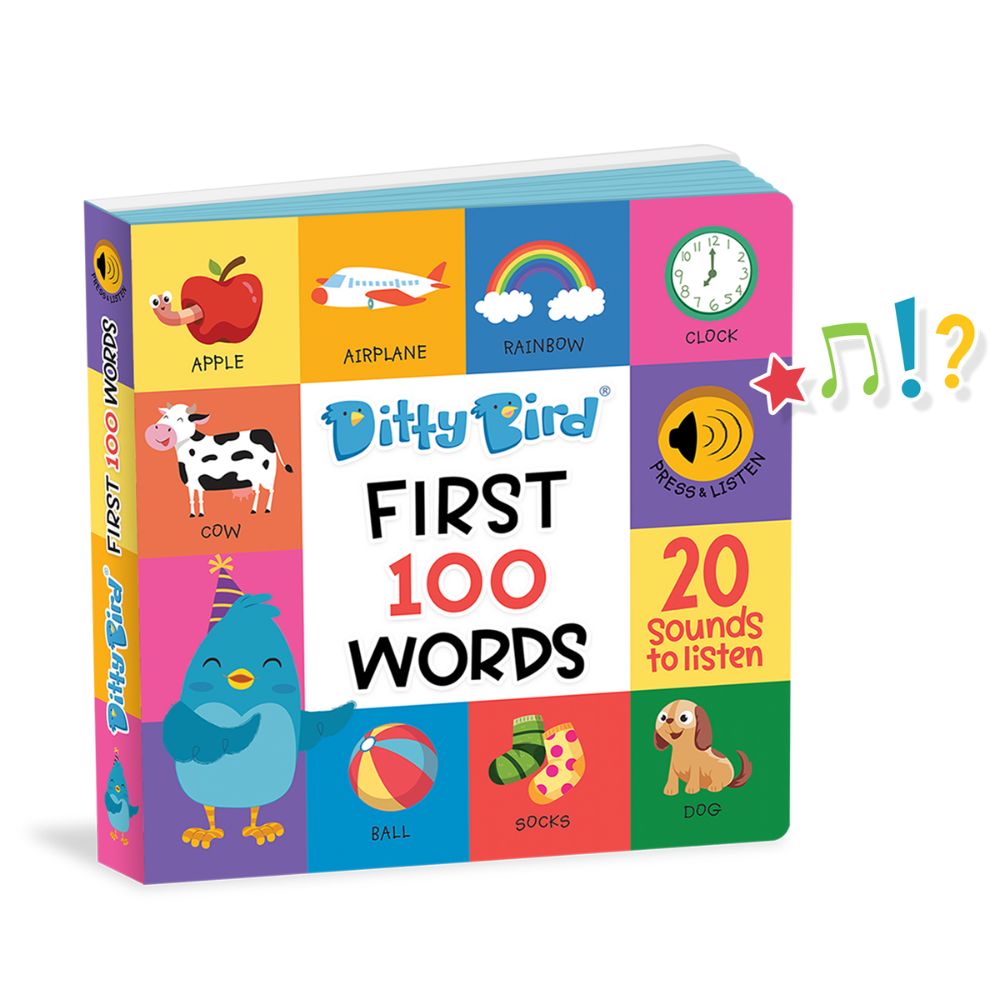 Ditty Bird - First 100系列 - First 100 Words
