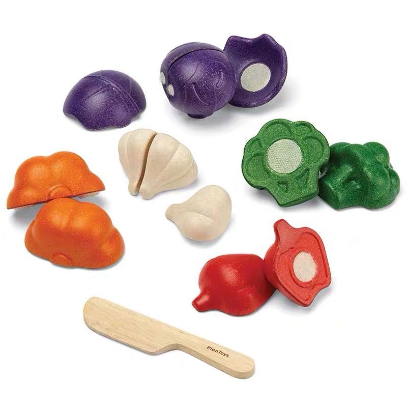 Plan Toys - 5 Colour veggie set