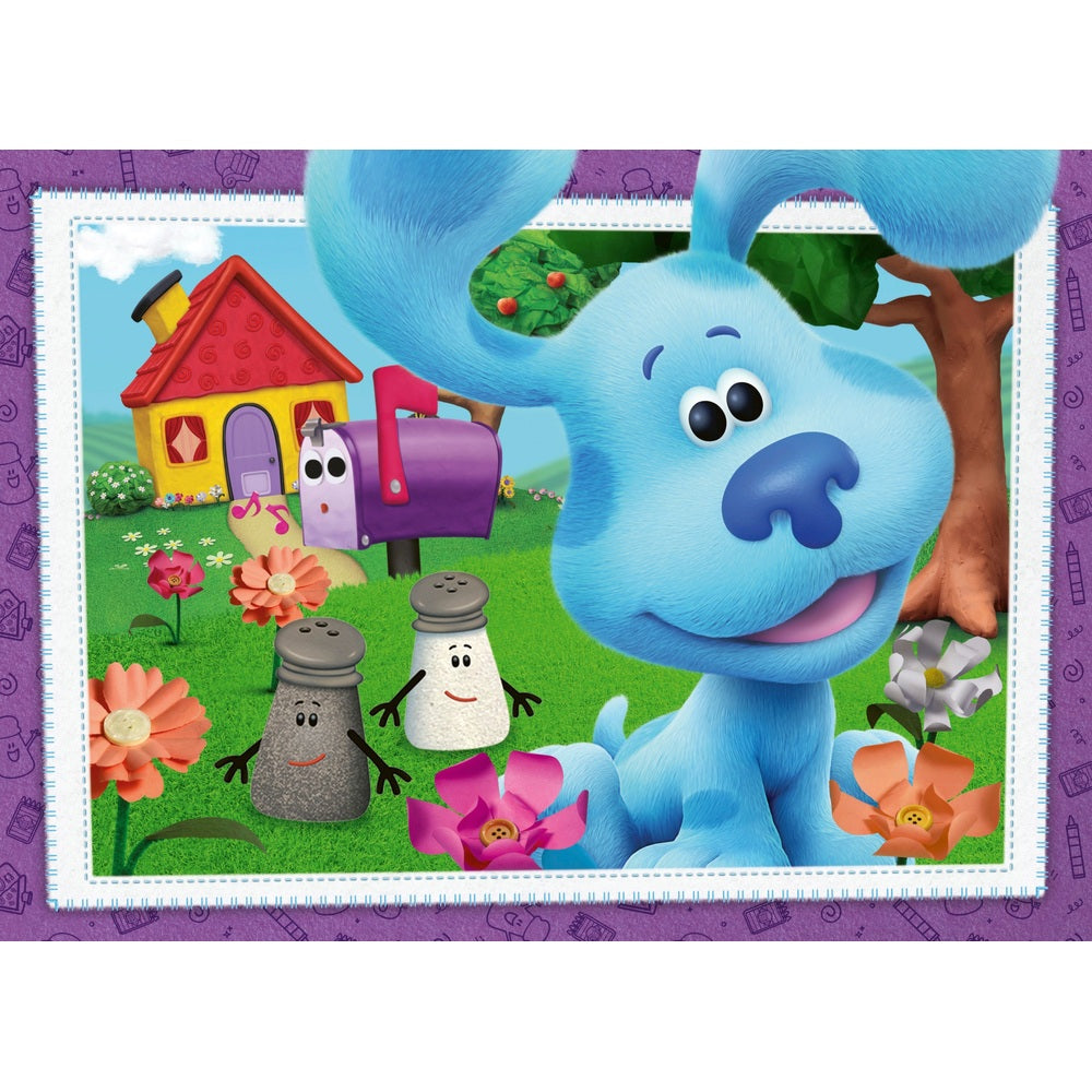 睿思 - Blues Clues 4x42片儿童拼图