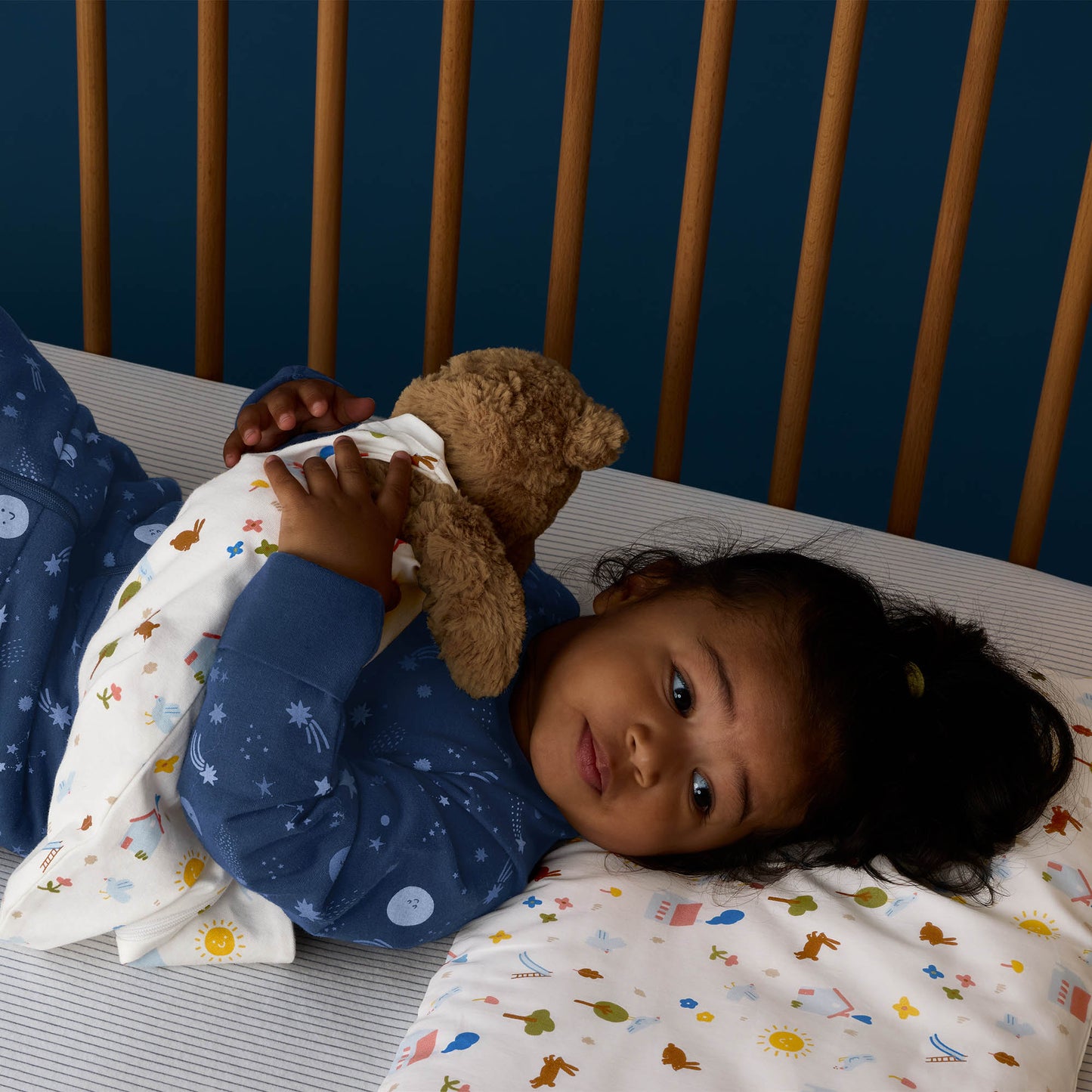 ergoPouch 有机棉儿童枕头+枕套 - 多色可选