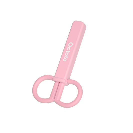 Octoto - Baby Food Scissors - Pink