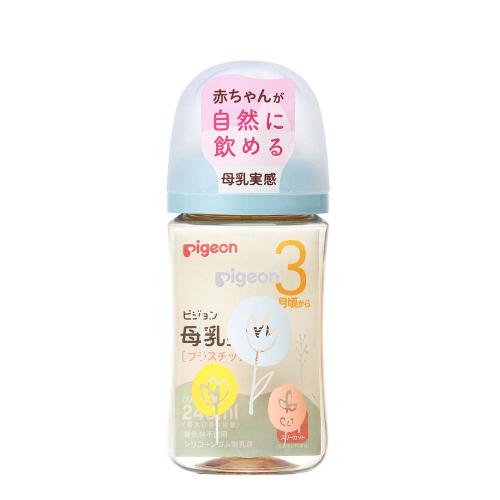 贝亲 母乳实感 PPSU 奶瓶 - Flower -240ml