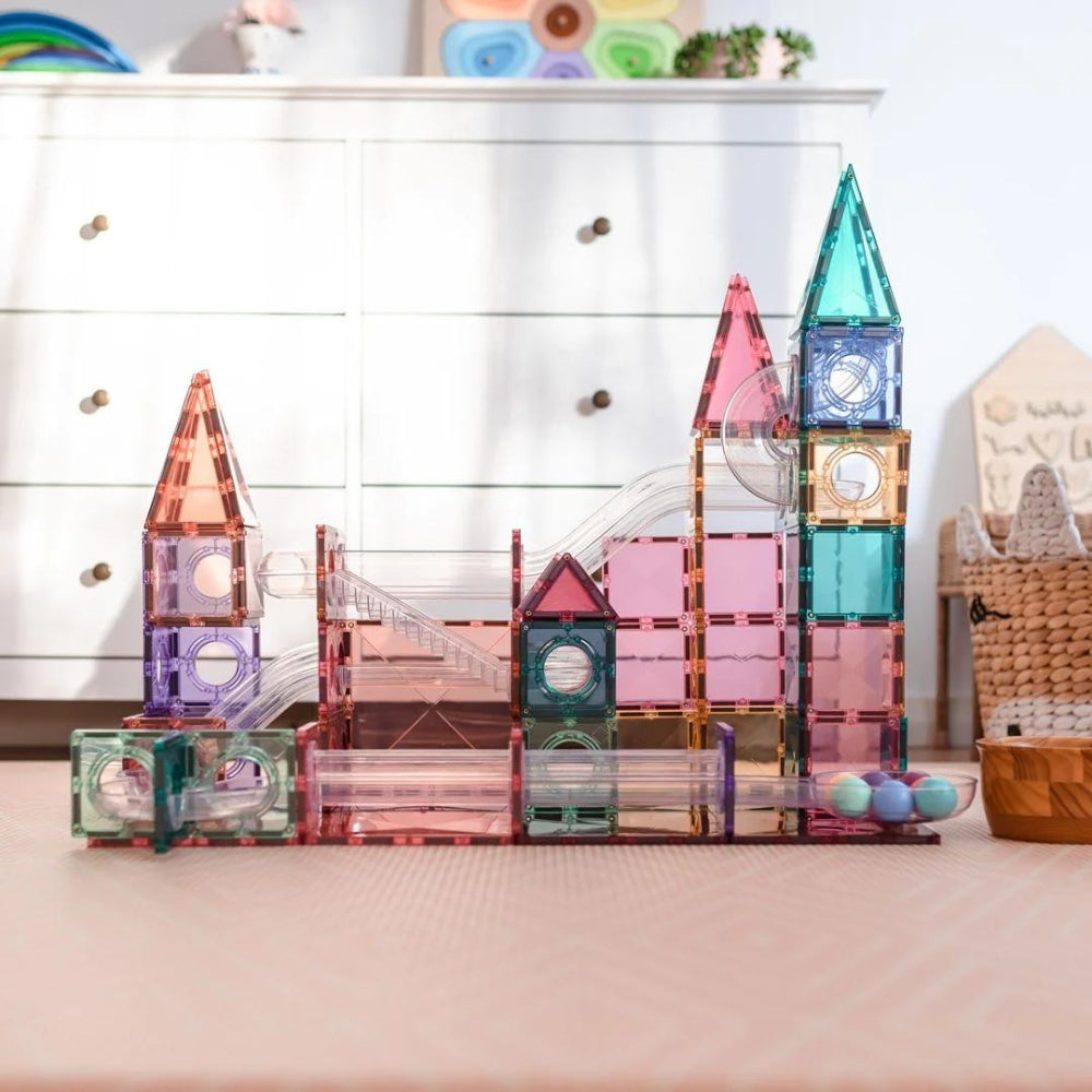 Connetix Tiles - Pastel Ball Run Pack 106片