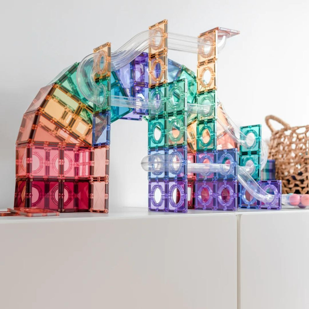 Connetix Tiles - Pastel Ball Run Pack 106片