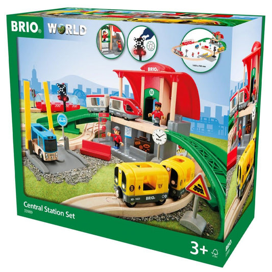 BRIO - 中央车站套装 37件