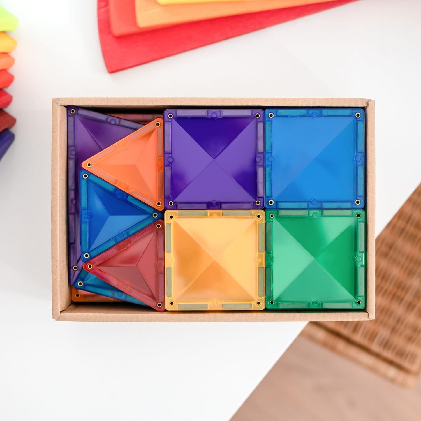 Connetix Tiles - 彩虹入门套装 60片