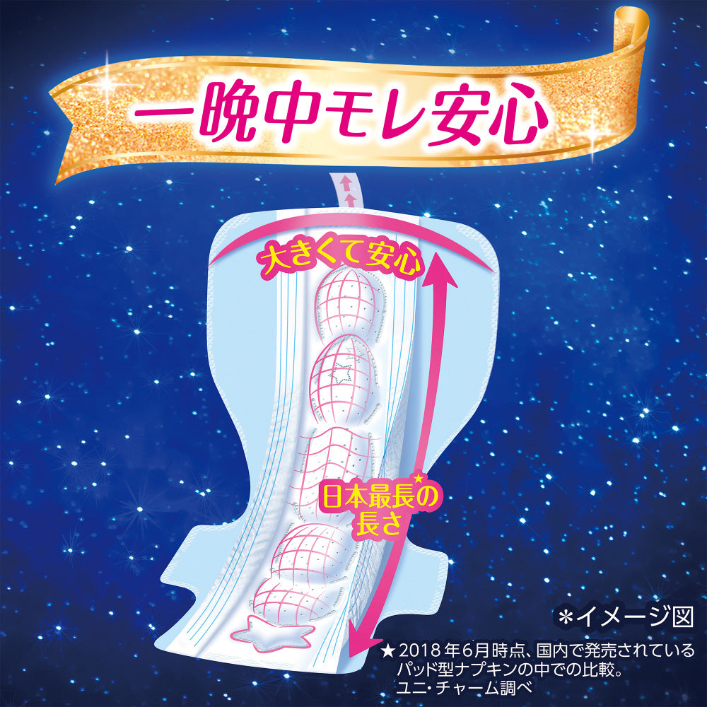 UNICHARM 尤妮佳 sofy 苏菲 - 超熟睡卫生巾 量多夜用420 x 10片