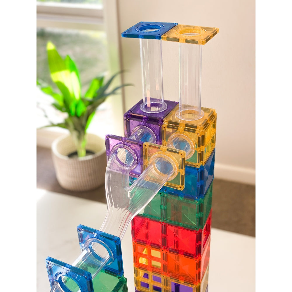 Connetix Tiles - Rainbow Ball Run Pack 92片