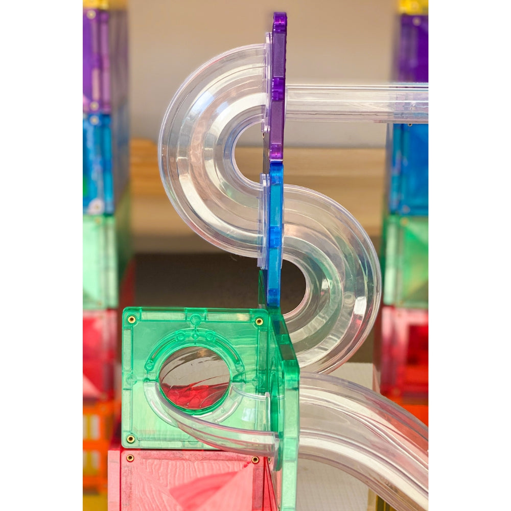 Connetix Tiles - Rainbow Ball Run Pack 92片