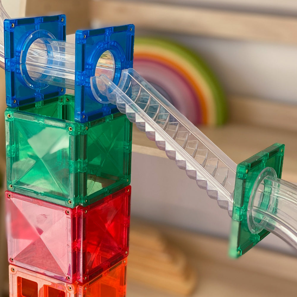 Connetix Tiles - Rainbow Ball Run Pack 92片