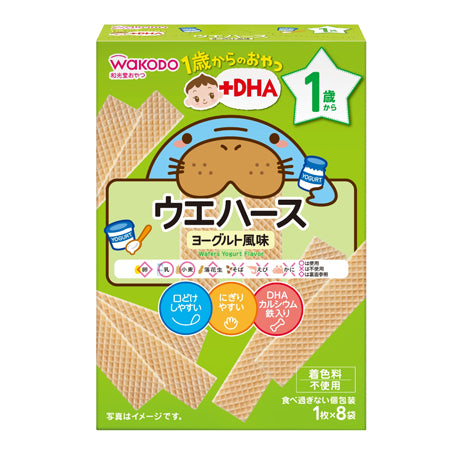 和光堂 酸奶磨牙威化饼干 适合12个月+