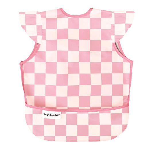 Tiny Twinkle - 防水围腰围兜 - Pink Checkers