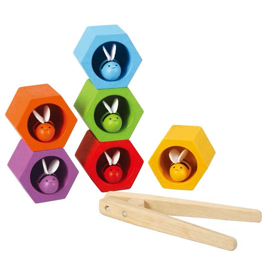 蜂箱情景游戏 适合3岁+