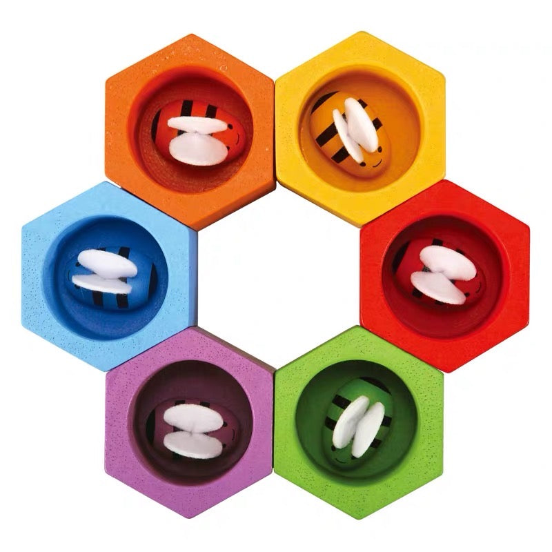 蜂箱情景游戏 适合3岁+