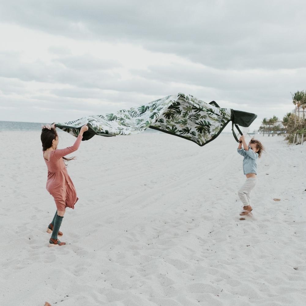 户外野餐垫 Outdoor Blanket - 5 x 10 - Tropical Leaf