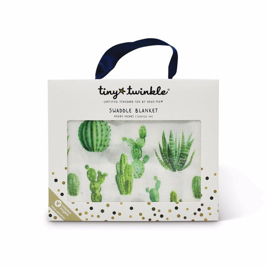 Tiny Twinkle - Kaffle™裹巾盖毯 - Cacti