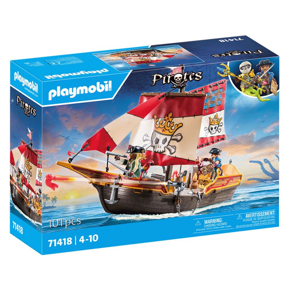 Playmobil - Pirate Ship PMB71418