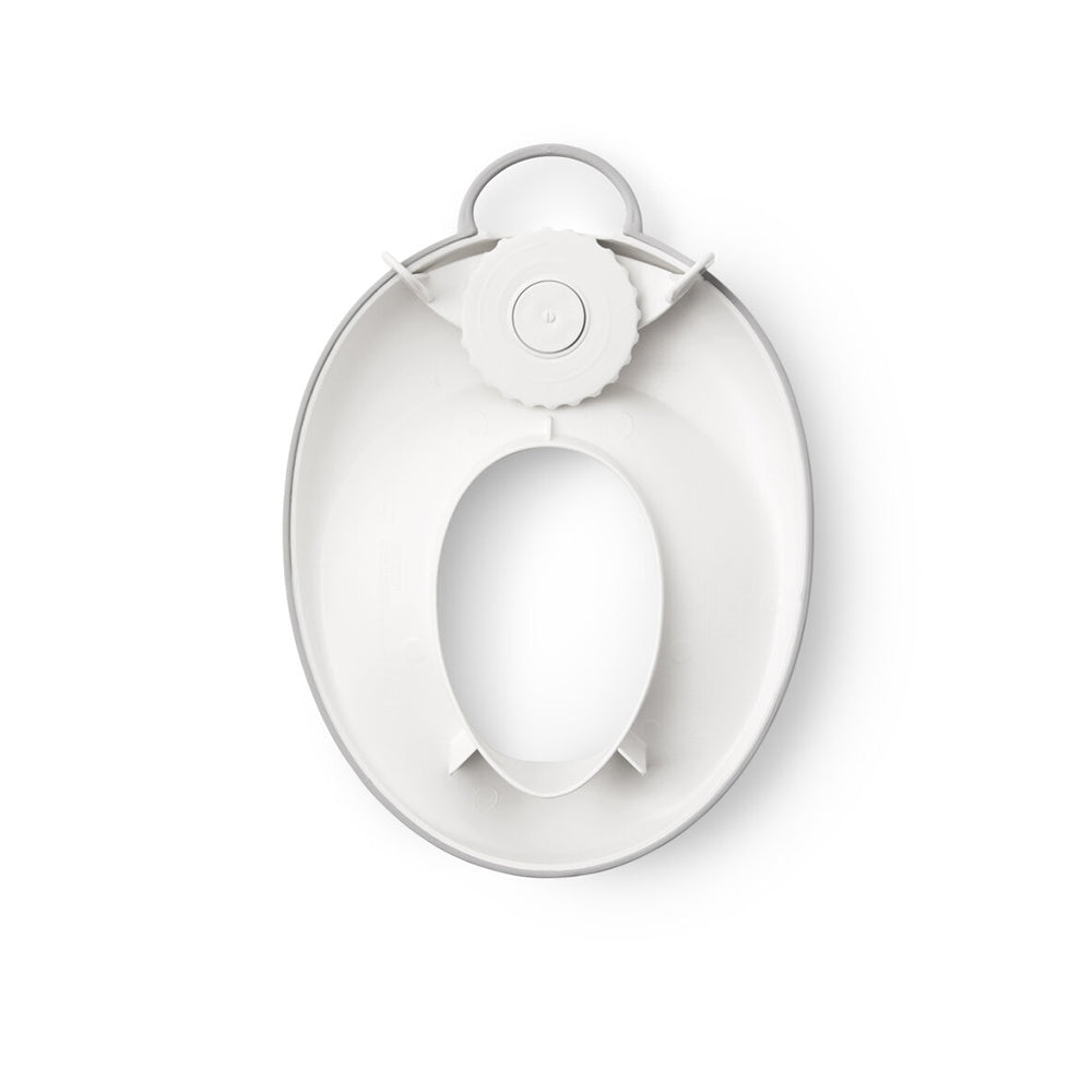 儿童坐便器马桶圈 白灰色 Toilet Training Seat, White/Grey