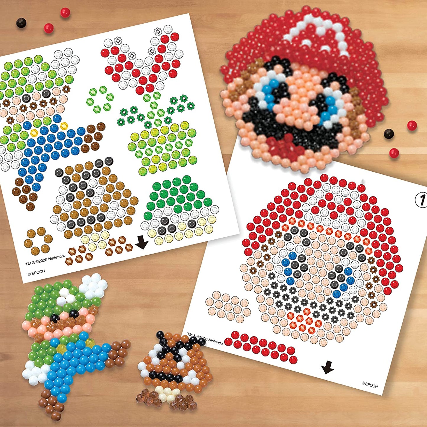 Aquabeads - 超级马里奥创意方块套装