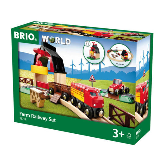 BRIO - 农场火车套装（20件）