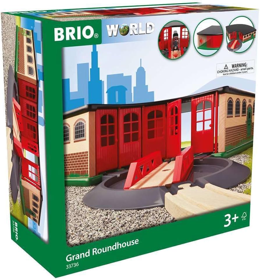 BRIO - Grand Roundhouse 3 pieces