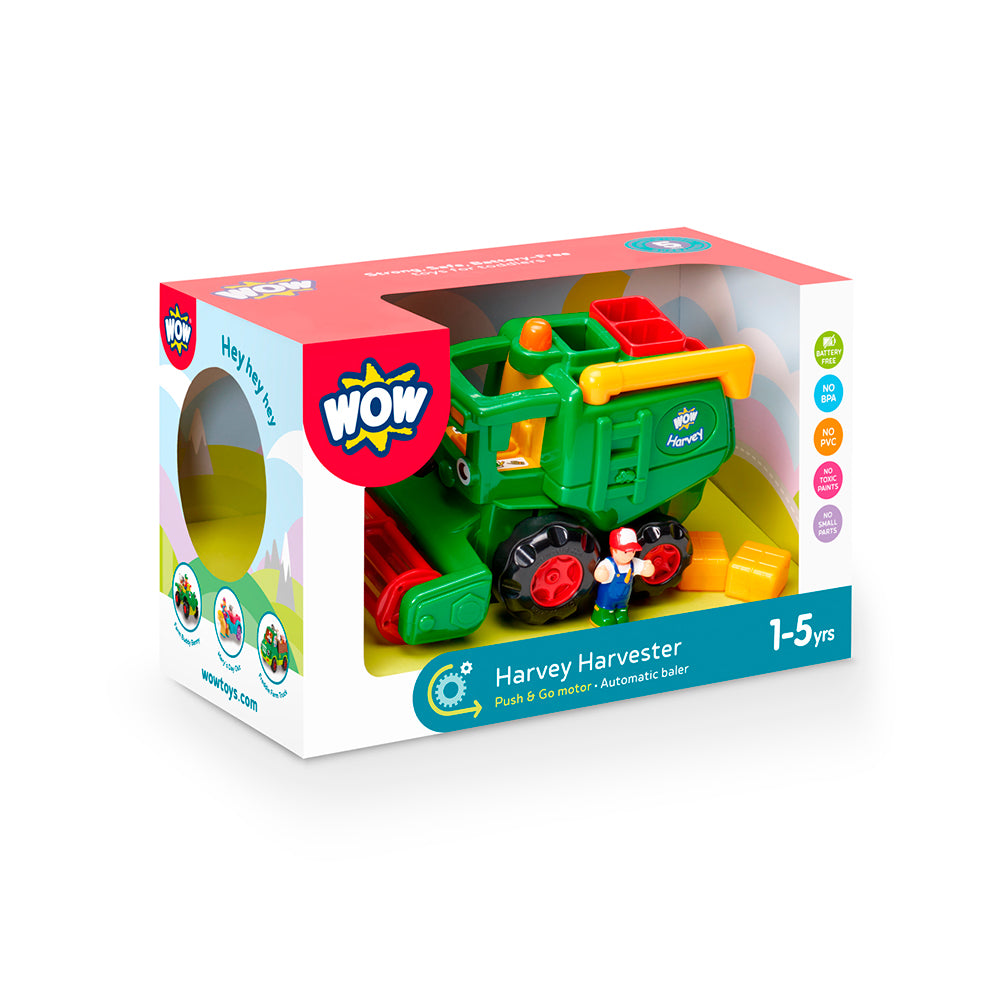 WOW TOYS - Harvey Harvester 联合收割机哈维