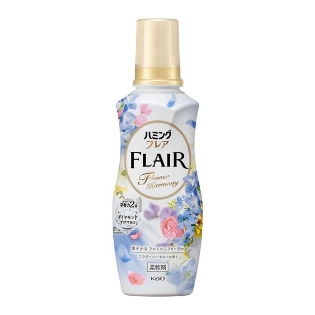 KAO 花王 Humming Flair 香氛柔顺剂——Flower Harmony 花香和谐 520ml