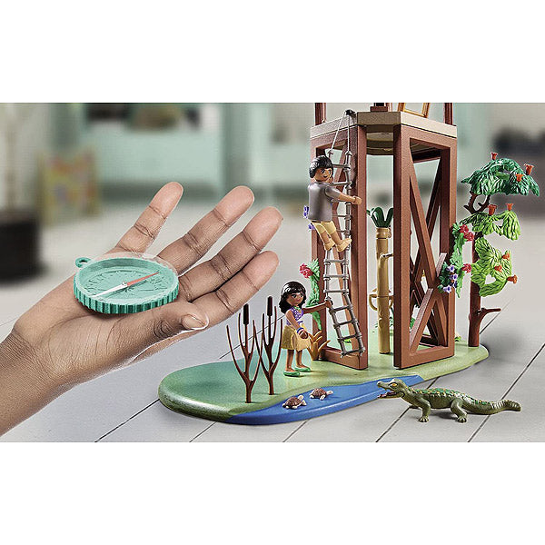 Playmobil - Research Tower with Compass