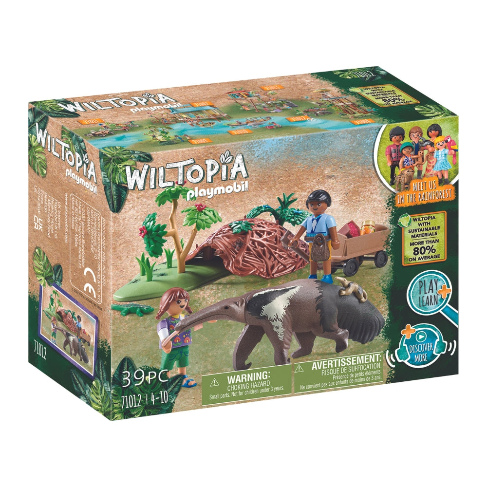 Playmobil - Wiltopia Anteater Care Playset