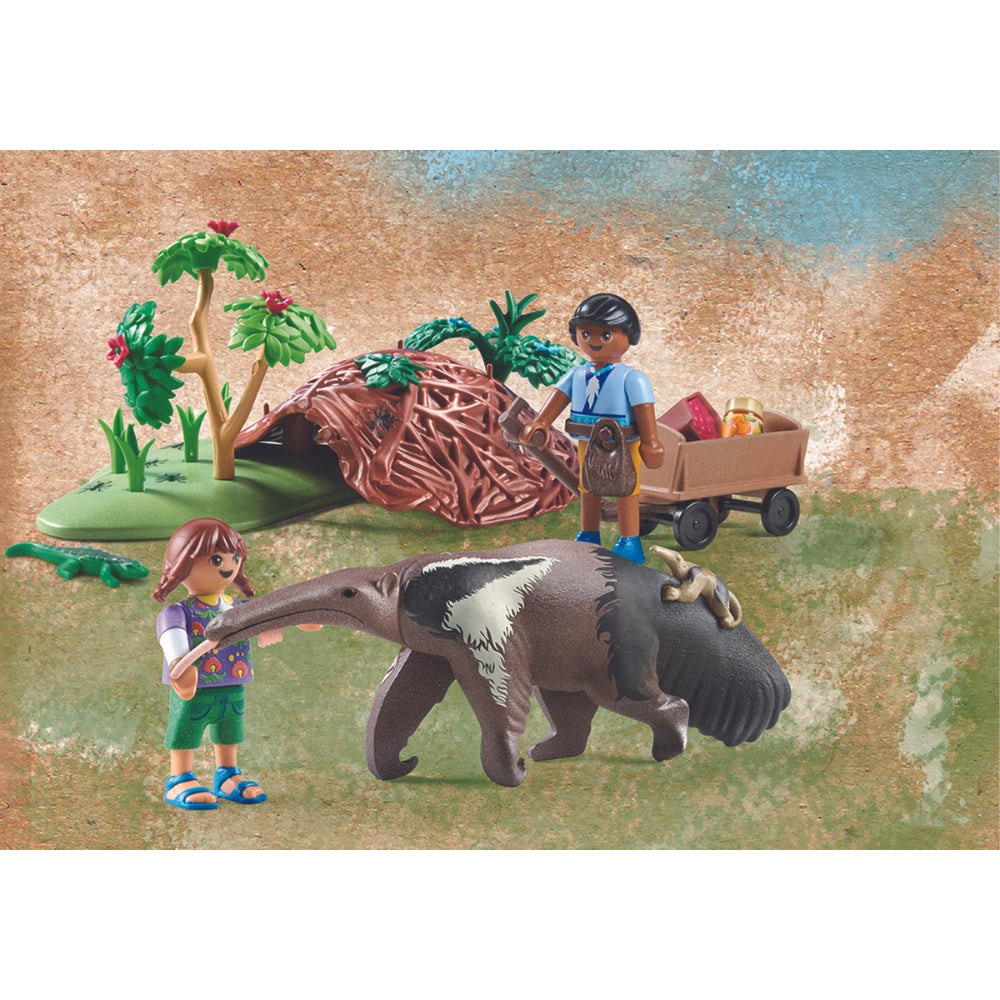 Playmobil - Wiltopia Anteater Care Playset