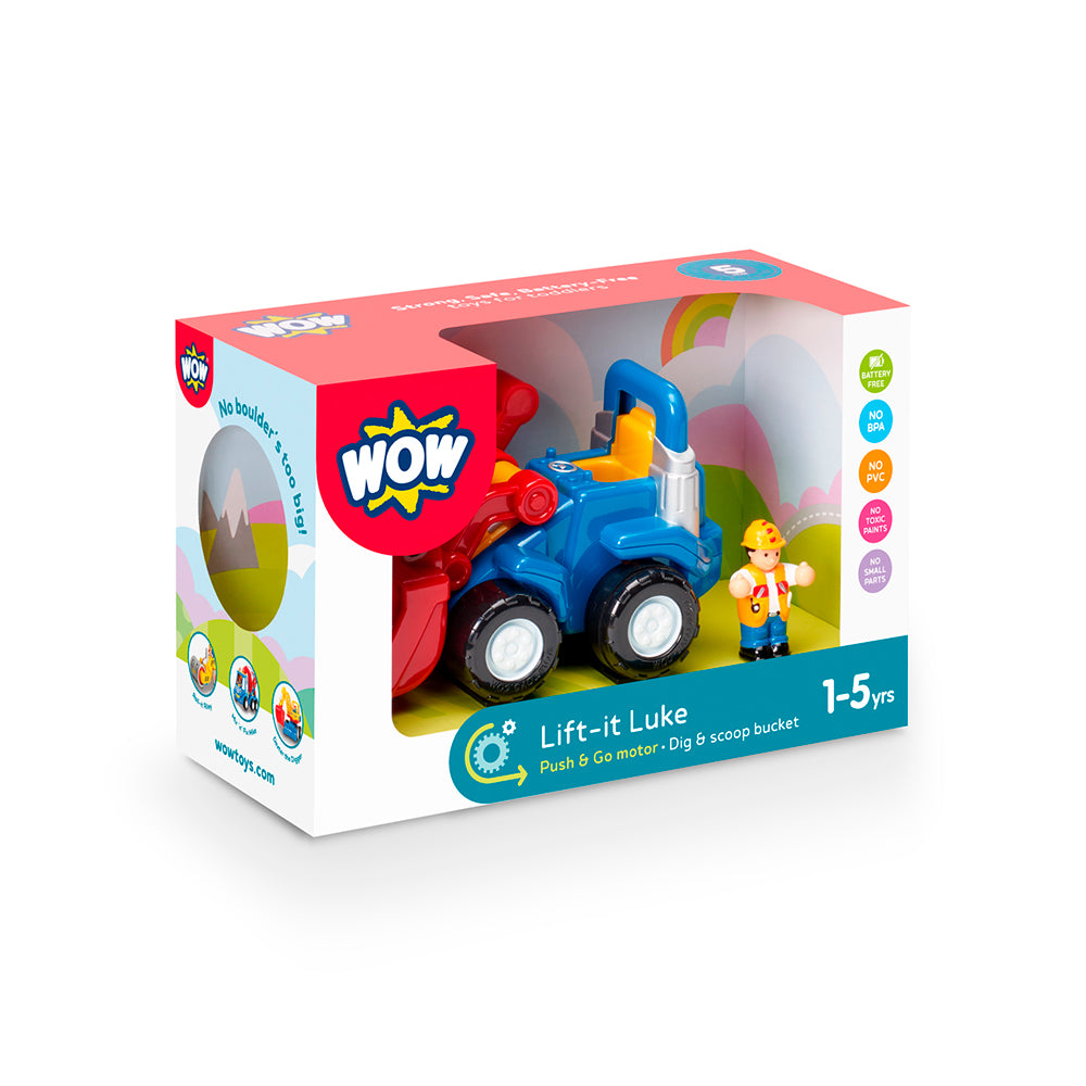 WOW TOYS - Lift-it Luke Digger 强力挖掘机卢克