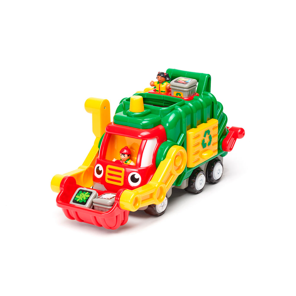WOW TOYS - Flip n Tip Fred Recycling Rubbish Truck 回收垃圾车弗莱德