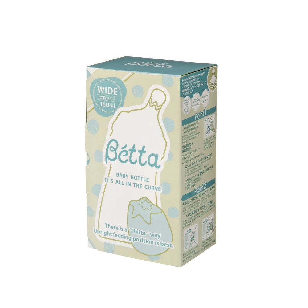 Doctor Bétta - PPSU 奶瓶 Brain宽口 WS2-160ml （婴儿蓝）