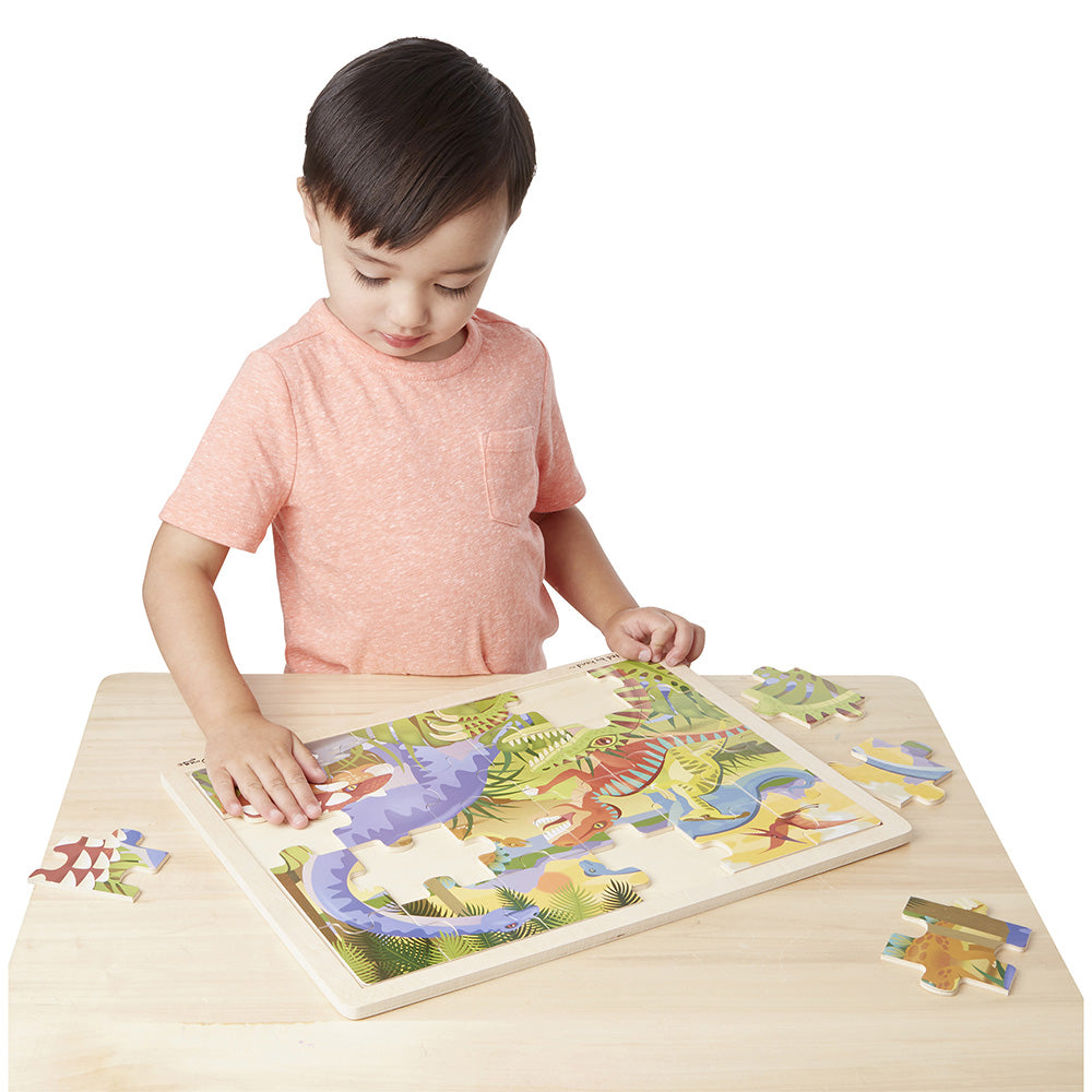 美国梅丽莎 - Dinosaurs Jigsaw - 24pc