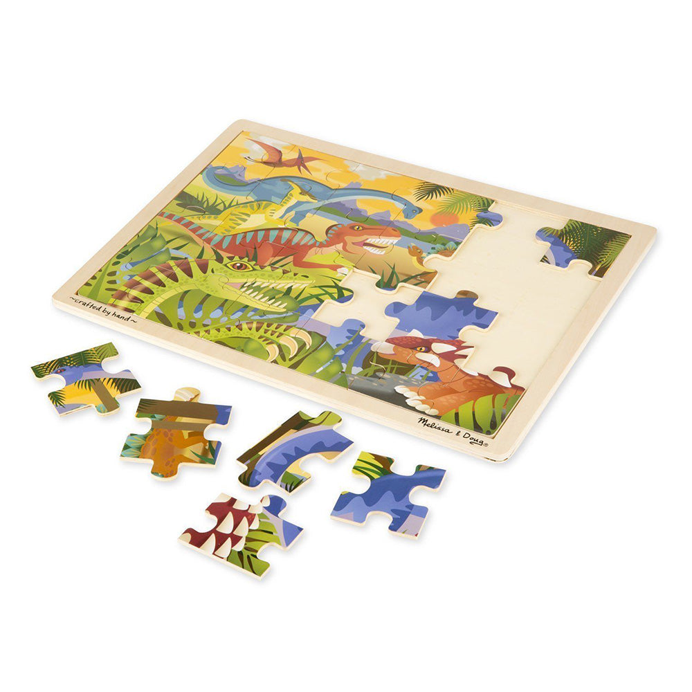 美国梅丽莎 - Dinosaurs Jigsaw - 24pc
