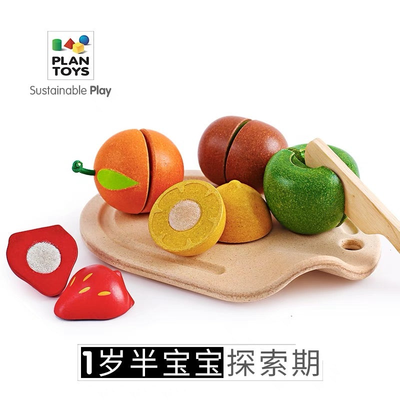 Plan Toys - 水果切切乐套装