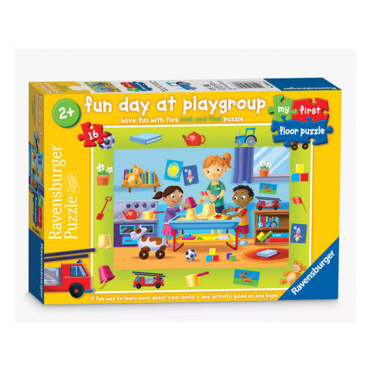 睿思 -  Fun Day at Playgroup 地板拼图16片