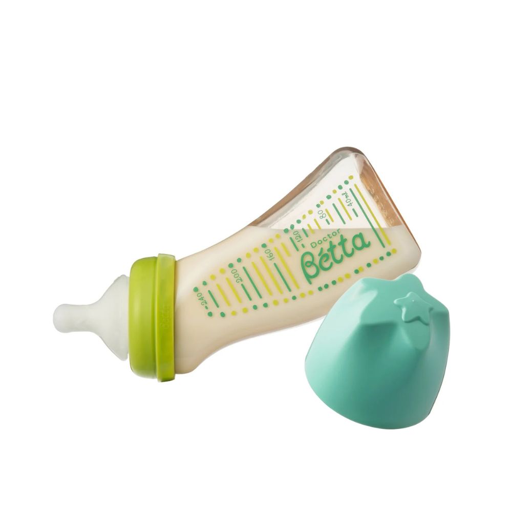 Doctor Bétta - PPSU 奶瓶 Brain宽口 WS2-240ml（绿色）