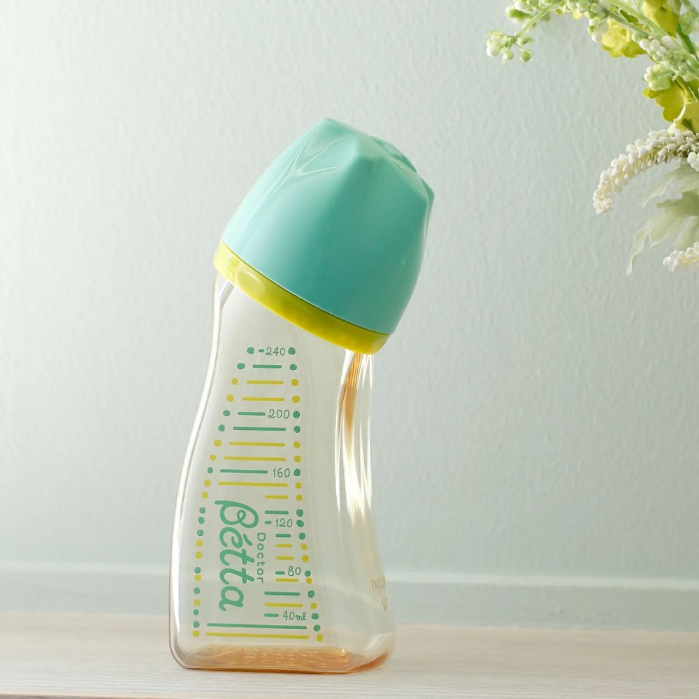 Doctor Bétta - PPSU 奶瓶 Brain宽口 WS2-240ml（绿色）