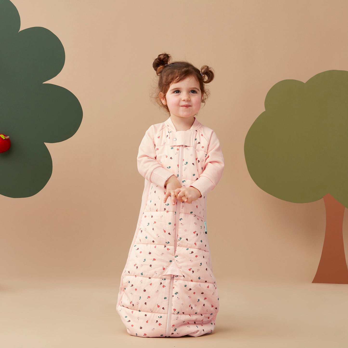 ergoPouch - 2.5tog 长袖分腿睡袋  Cute Fruit- 8-24个月