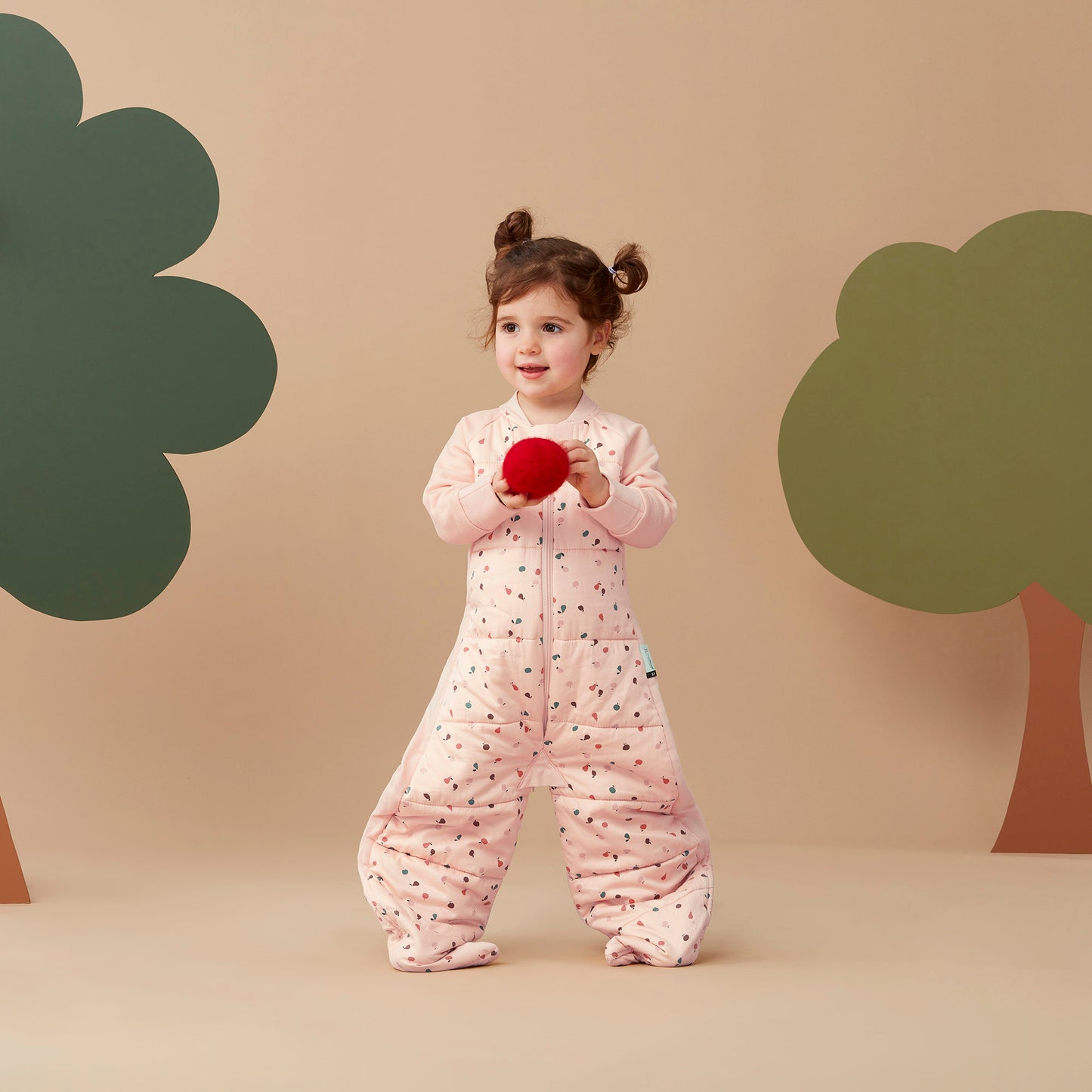 ergoPouch - 2.5tog 长袖分腿睡袋  Cute Fruit- 8-24个月