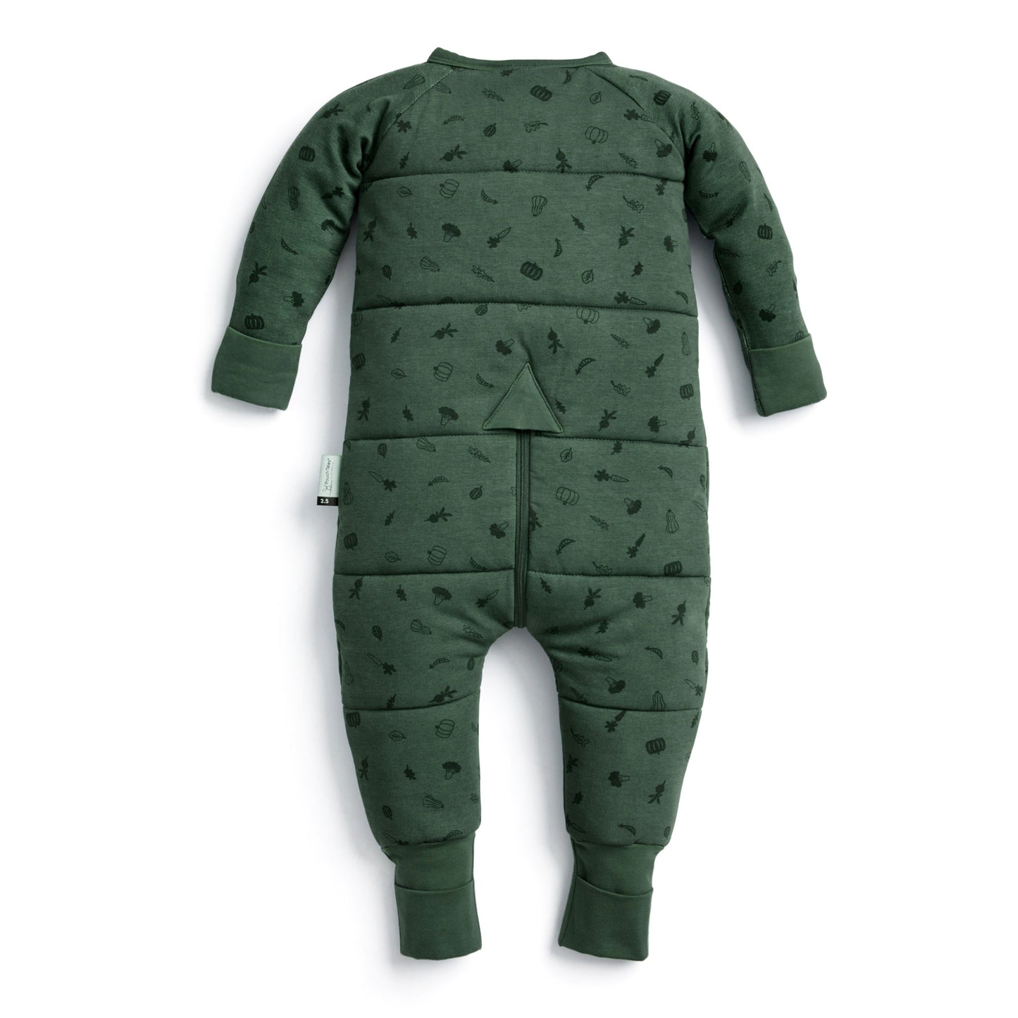 ergoPouch - Sleep Onesie 2.5 TOG  睡衣式睡袋 - Veggie Patch - 2-3岁款