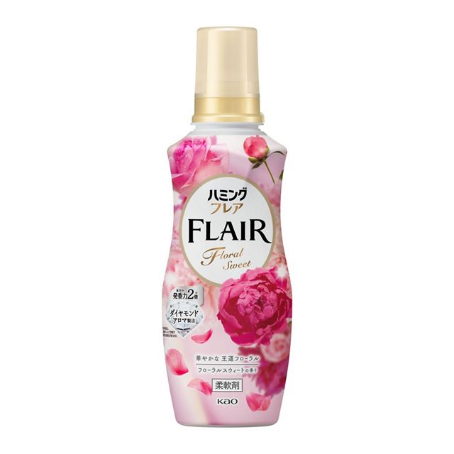 KAO 花王 Humming Flair 香氛柔顺剂——Floral Sweet 优雅甜美花香 520ml